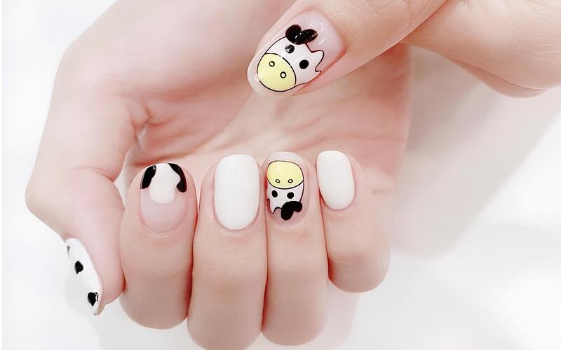 Mẫu Nail Sticker Hình Thú